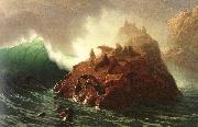 Albert Bierstadt Seal Rock Spain oil painting artist